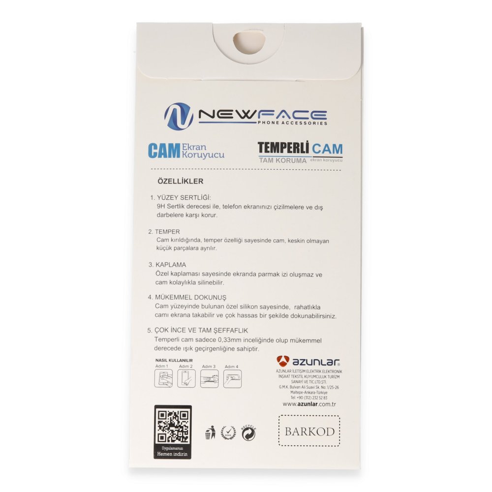  Samsung Galaxy S24 3D Antistatik Cam Ekran Koruyucu