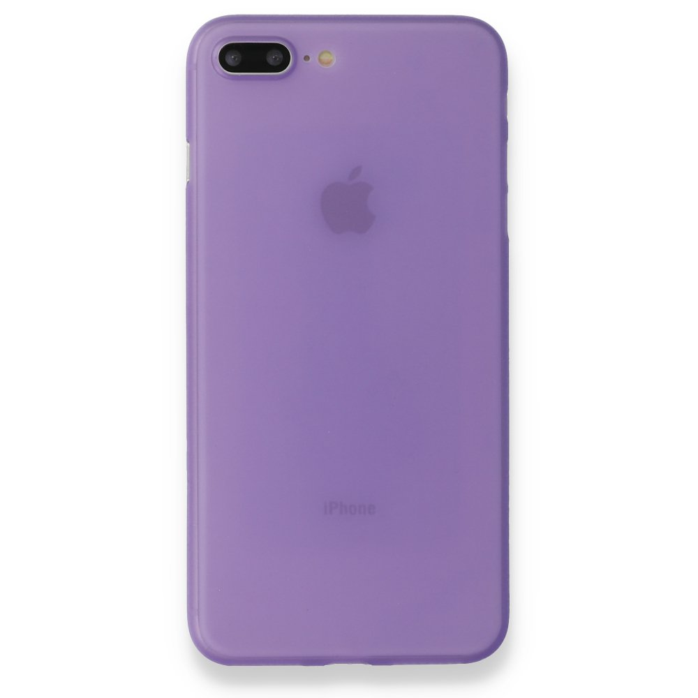 iPhone 7 Plus Kılıf PP Ultra İnce Kapak - Mor iPhone 7 Plus Kılıf PP Ultra İnce Kapak - Mor