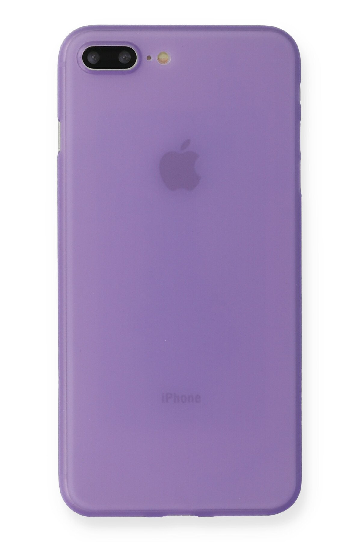 iPhone 8 Plus Kılıf PP Ultra İnce Kapak - Mor iPhone 8 Plus Kılıf PP Ultra İnce Kapak - Mor