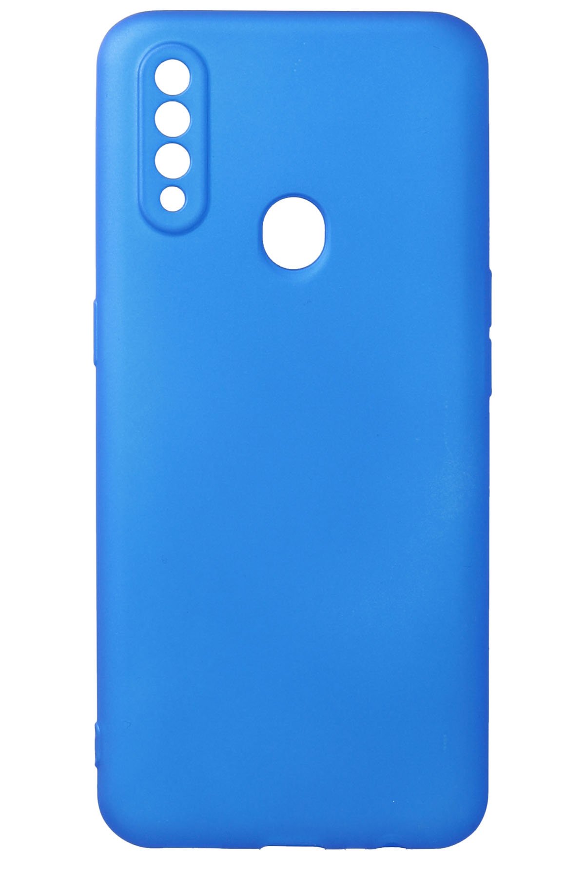  Oppo A31 Kılıf First Silikon - Mavi