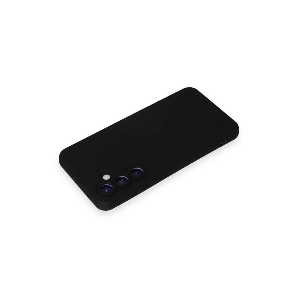  Samsung Galaxy S24 Kılıf Nano içi Kadife Silikon - Siyah