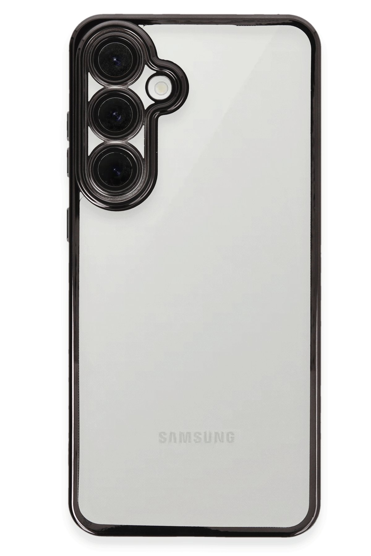 Samsung Galaxy S24 FE Kılıf Razer Lensli Silikon - Siyah Samsung Galaxy S24 FE Kılıf Razer Lensli Silikon - Siyah