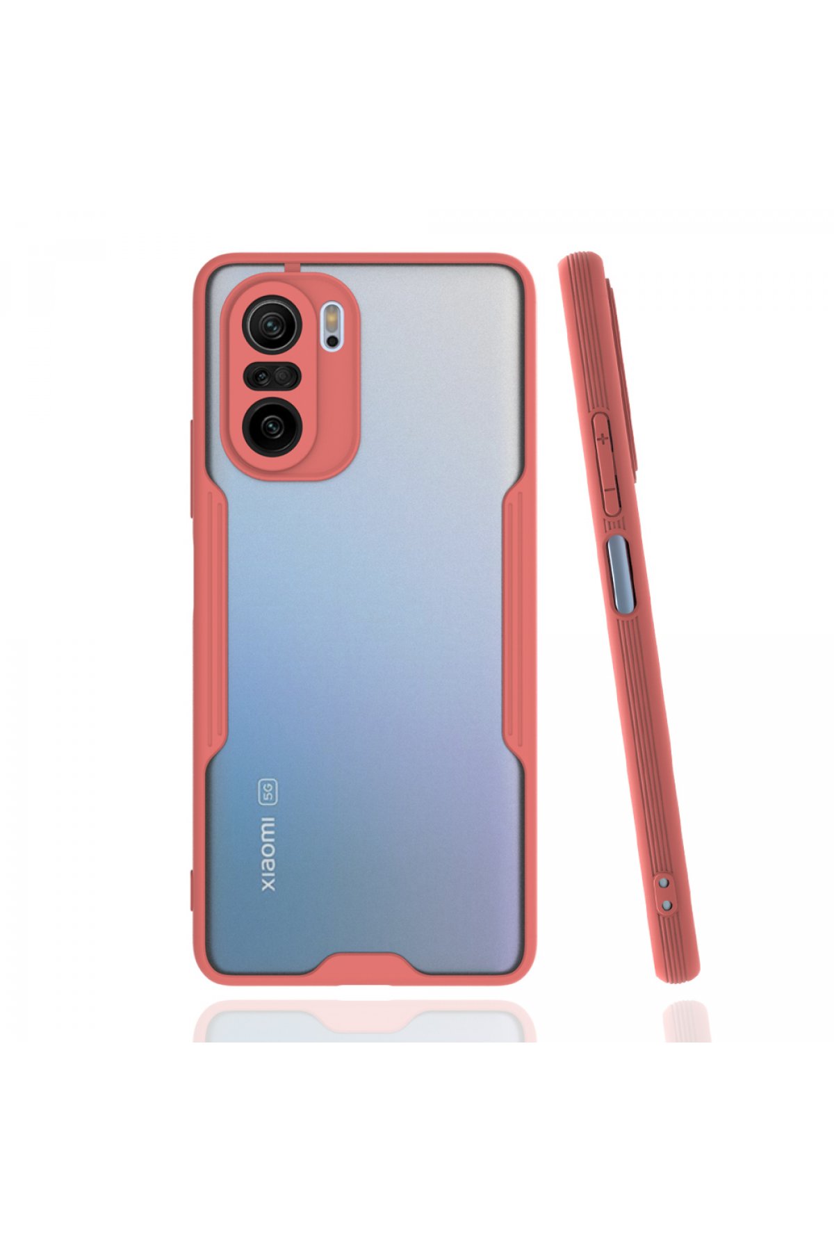  Xiaomi Mi 11i Kılıf Platin Silikon - Pembe