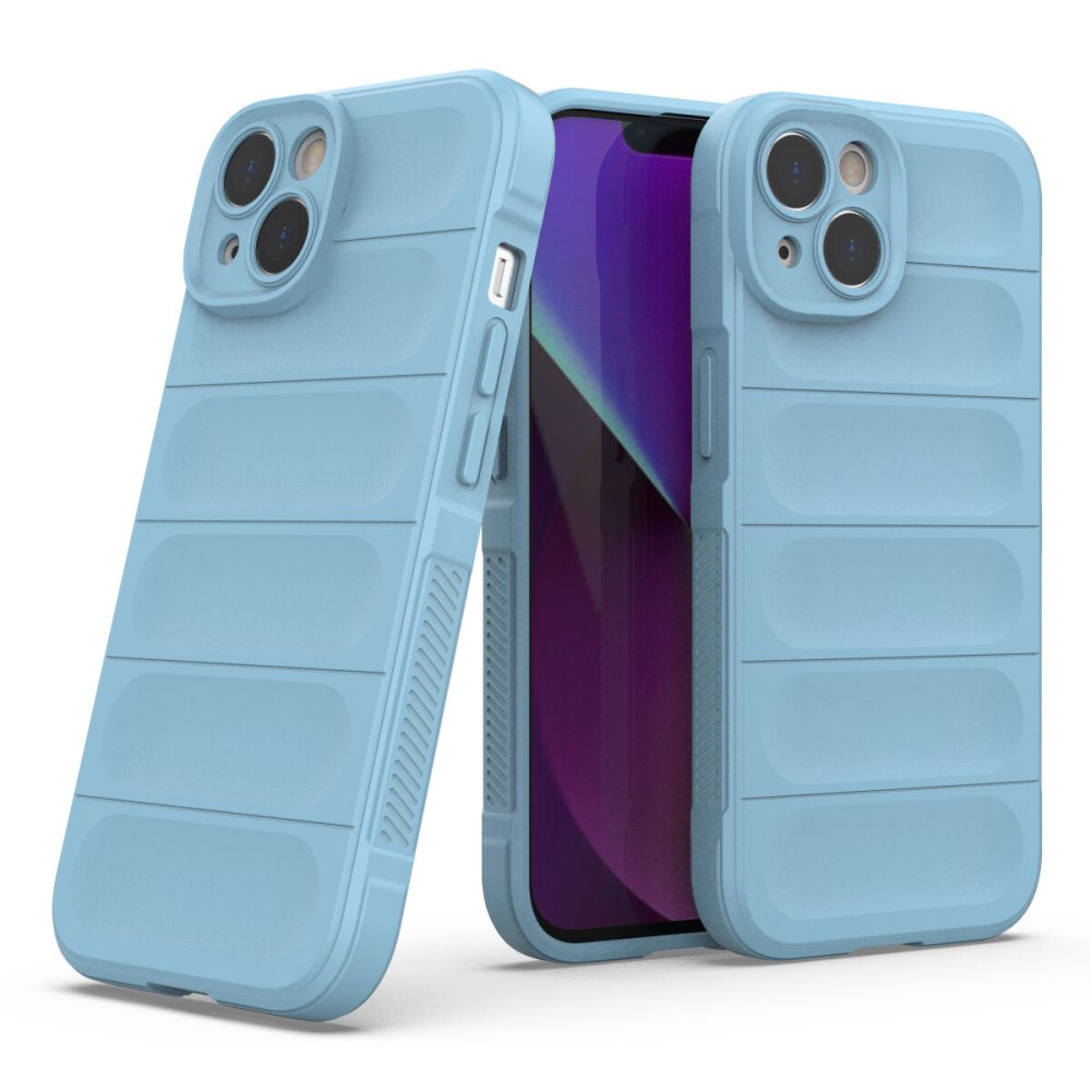  iPhone 14 Kılıf Optimum Silikon - Sky Blue
