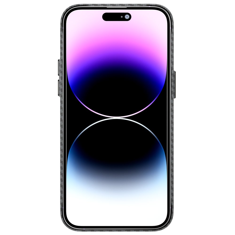 iPhone 13 Pro Max Kılıf Mekanik Magsafe Kapak - Füme - 2 iPhone 13 Pro Max Kılıf Mekanik Magsafe Kapak - Füme - 2