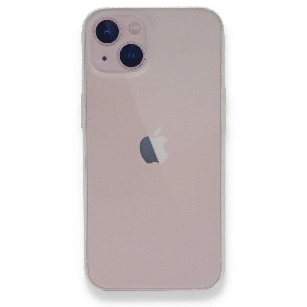 iPhone 13 Mini Kılıf PP Ultra İnce Kapak - Beyaz