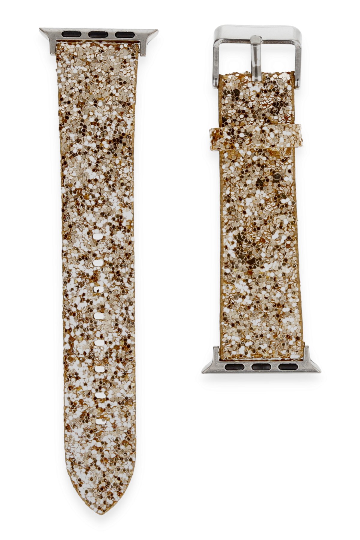  Apple Watch 44mm Starry Taşlı Kordon - Gold