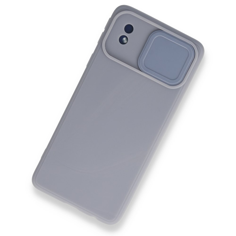  Samsung Galaxy A01 Core Kılıf Color Lens Silikon - Gri