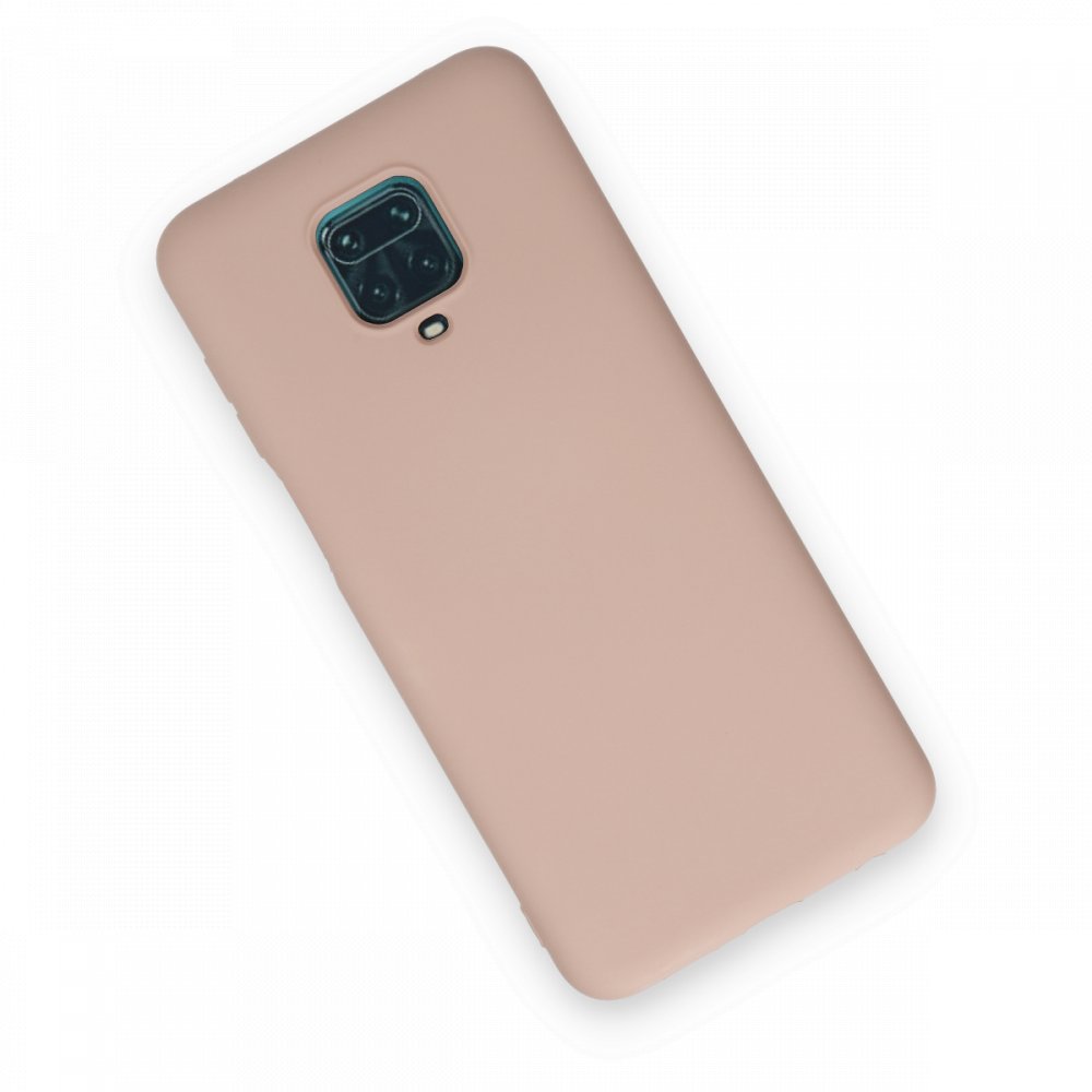 Redmi Note 9S Kılıf Nano içi Kadife Silikon - Pudra Redmi Note 9S Kılıf Nano içi Kadife Silikon - Pudra