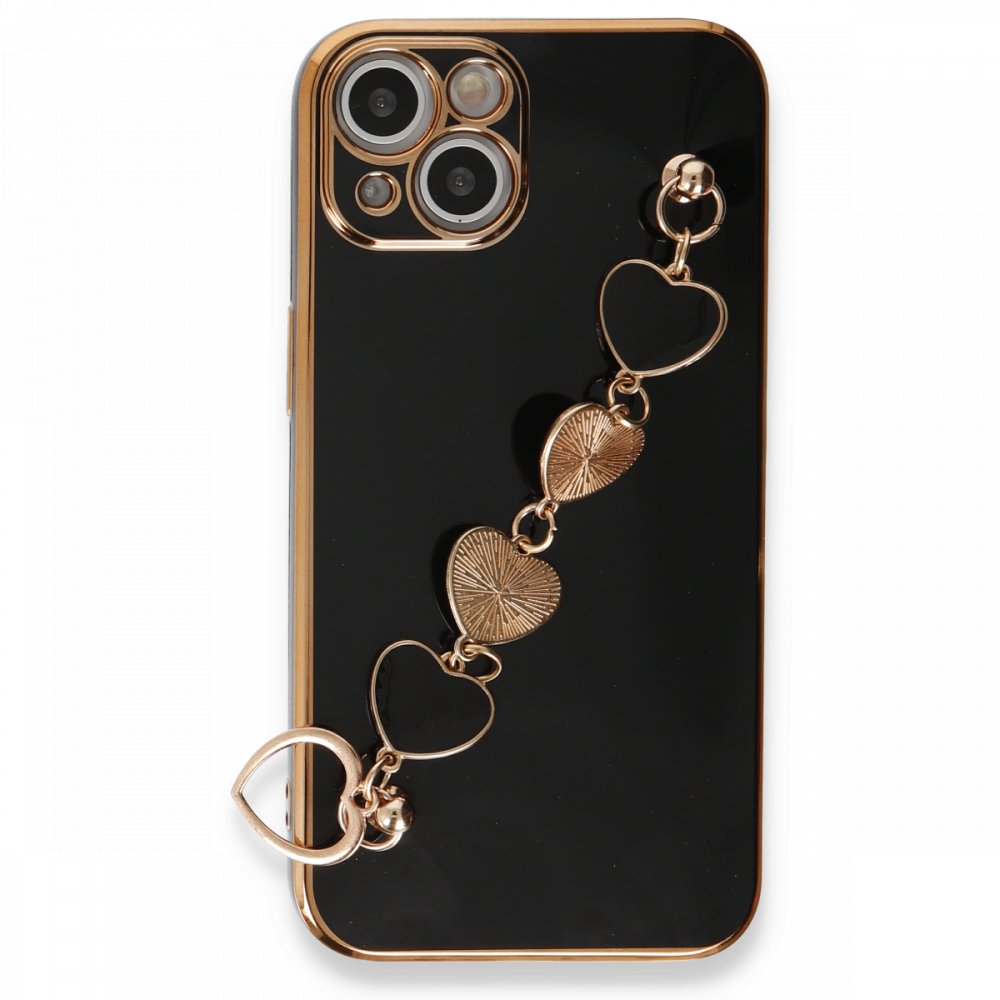  iPhone 13 Kılıf Esila Silikon - Siyah