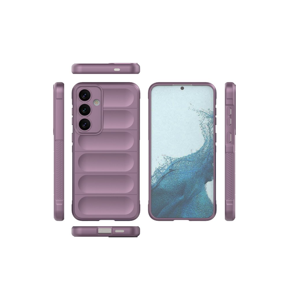  Samsung Galaxy S24 Kılıf Optimum Silikon - Mor