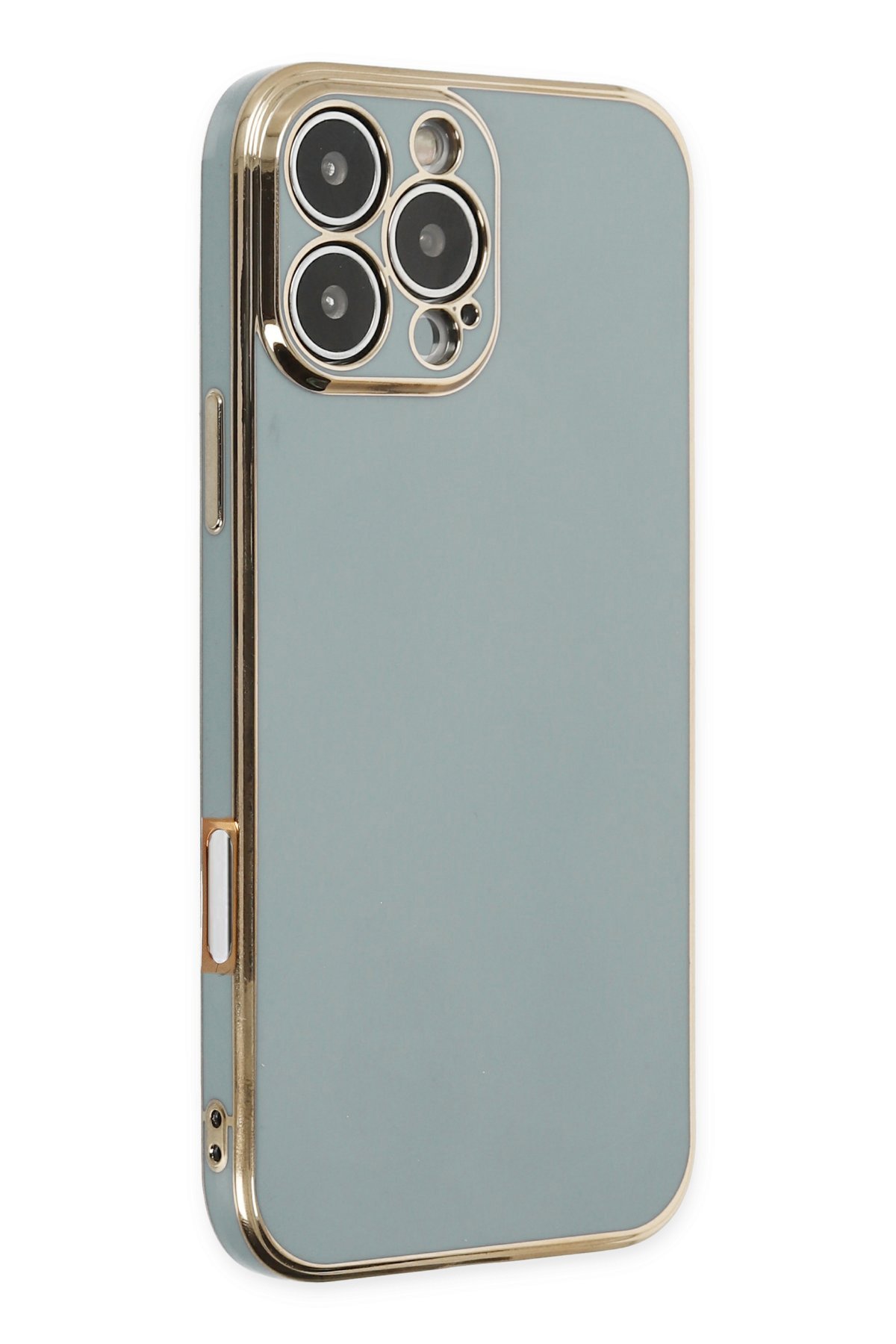  iPhone 16 Pro Max Kılıf Volet Silikon - Açık Yeşil
