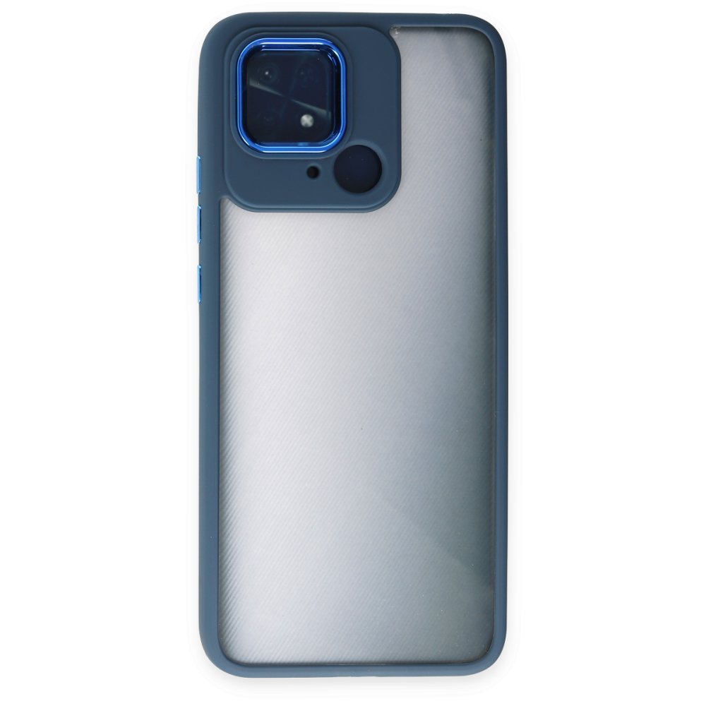  Xiaomi Poco C40 Kılıf Dora Kapak - Mavi