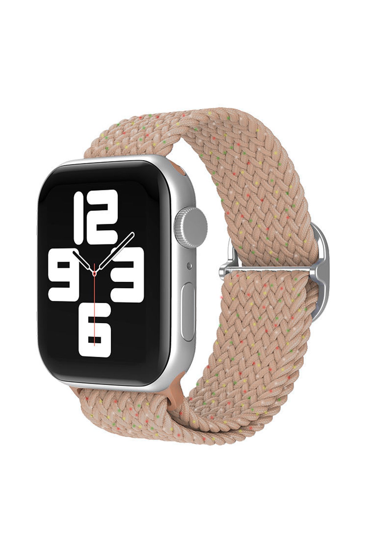 Apple Watch 40mm Star Kordon - Benekli Pudra Apple Watch 40mm Star Kordon - Benekli Pudra