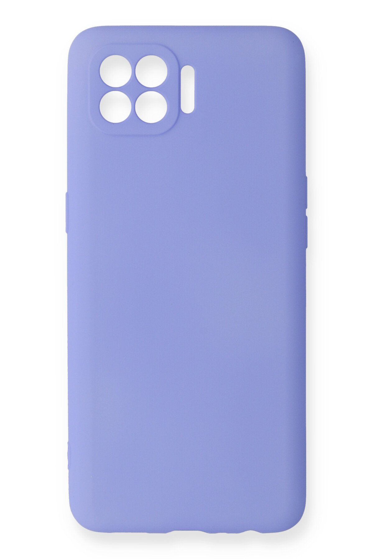  Oppo Reno 4 Lite Kılıf First Silikon - Lila
