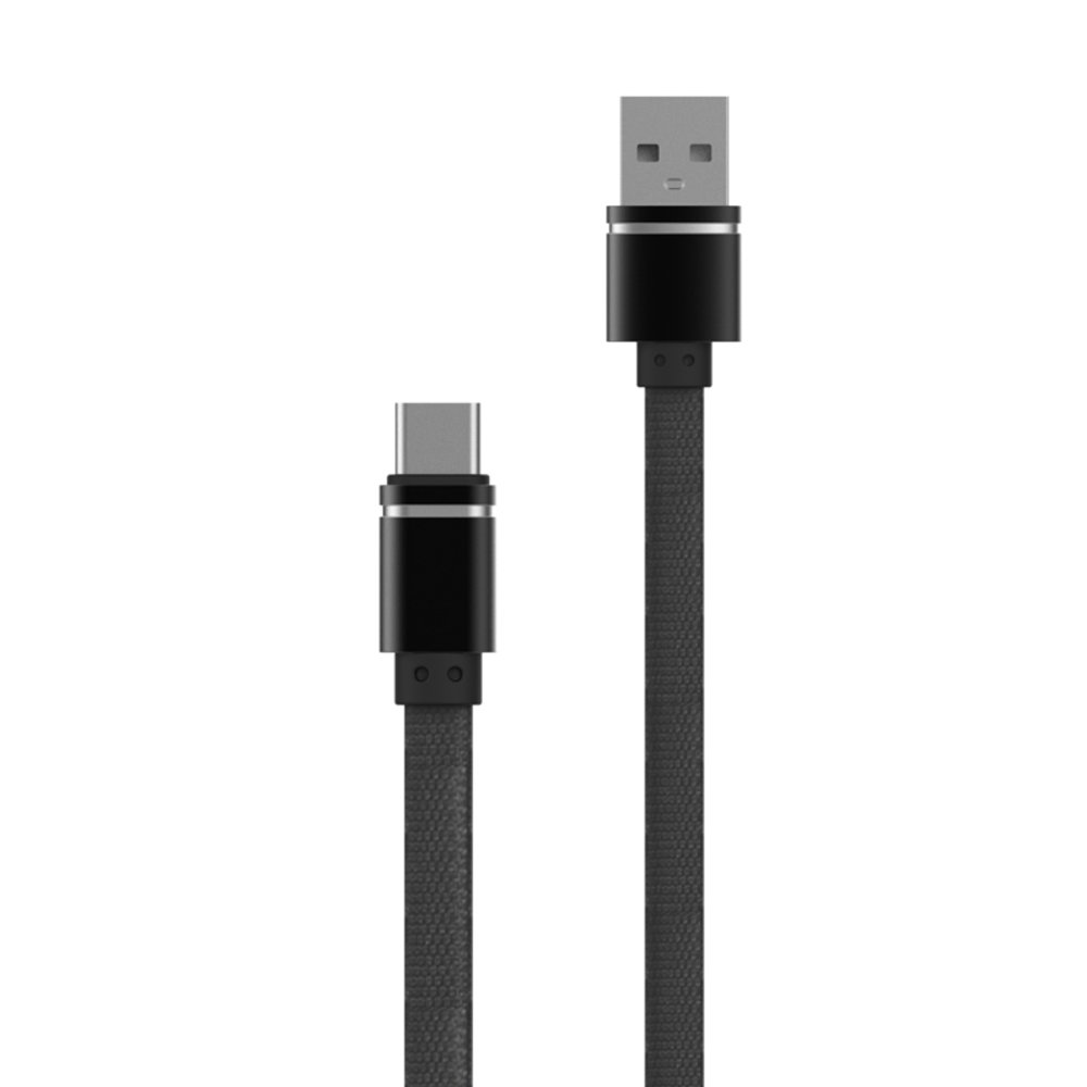 Konfulon S78 Type-C Kablo 1M 3A - Siyah Konfulon S78 Type-C Kablo 1M 3A - Siyah