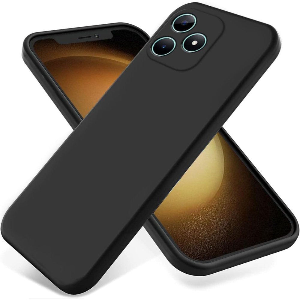  Realme Note 50 4G Kılıf First Silikon - Siyah