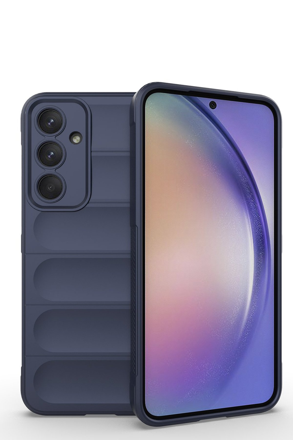  Samsung Galaxy M14 5G Kılıf Optimum Silikon - Lacivert