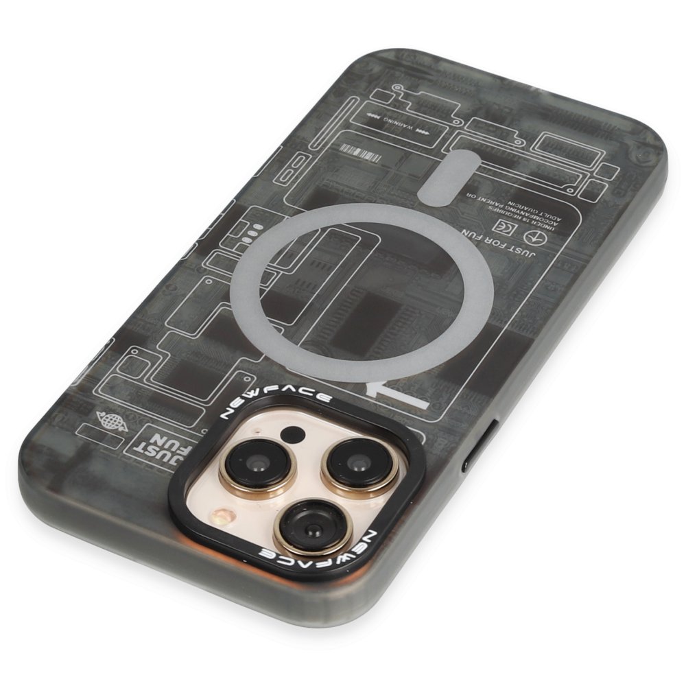  iPhone 14 Pro Max Kılıf Venüs Magneticsafe Desenli Kapak - Venüs - 4