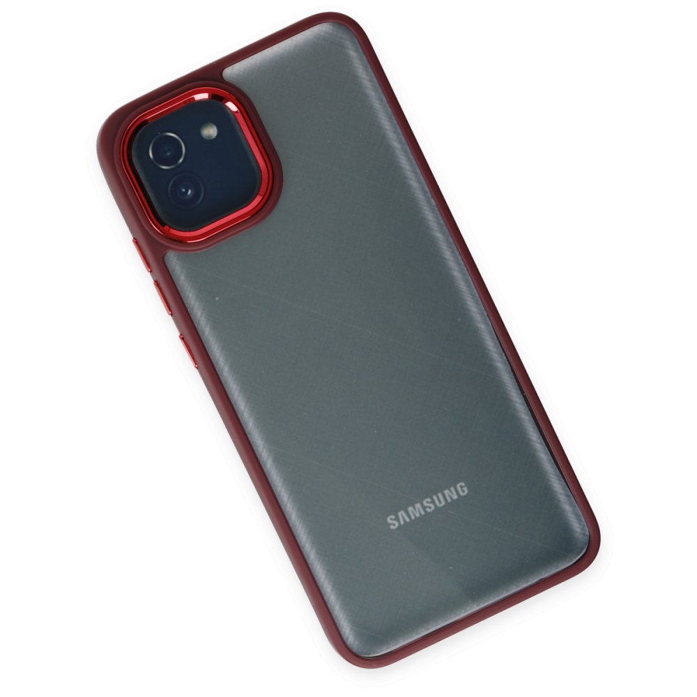  Samsung Galaxy A03 Kılıf Dora Kapak - Kırmızı
