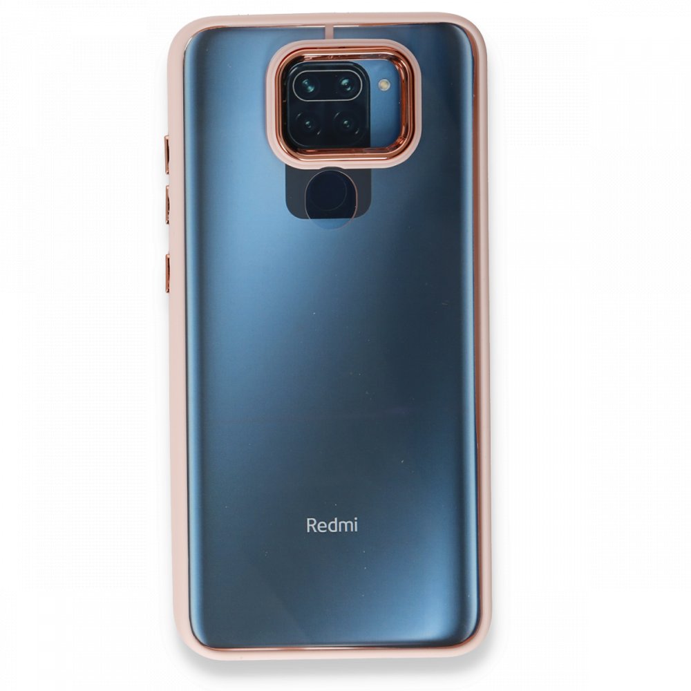 Redmi Note 9 Kılıf Dora Kapak - Pudra