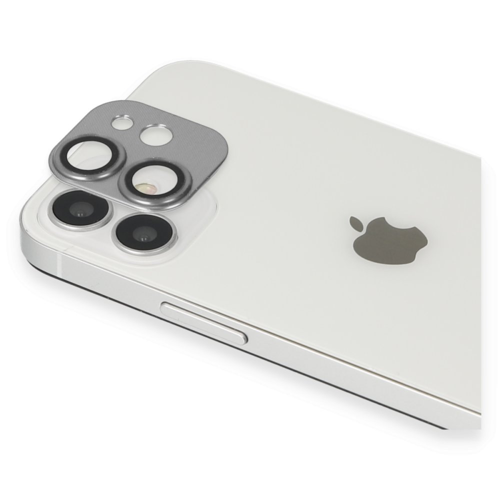 iPhone 11 Pers Alüminyum Kamera Lens - Gümüş iPhone 11 Pers Alüminyum Kamera Lens - Gümüş