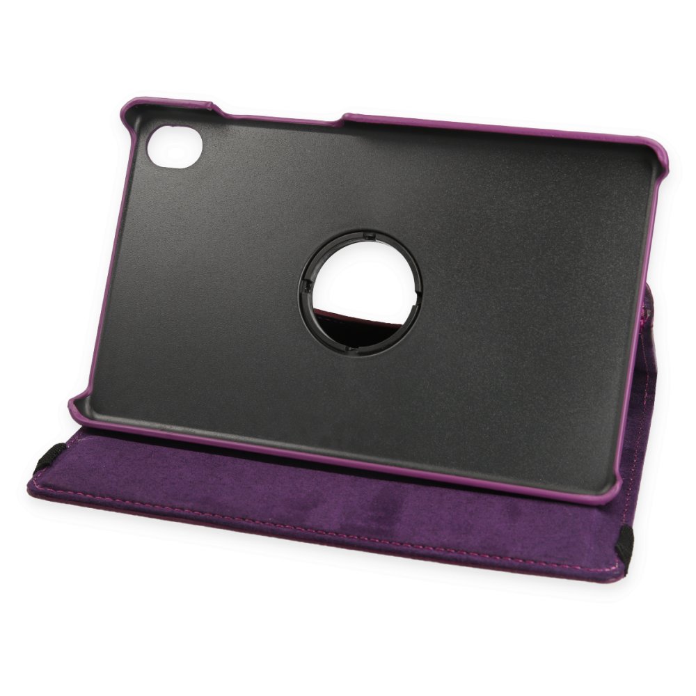 Lenovo Tab M8 Kılıf 360 Tablet Deri Kılıf - Mürdüm Lenovo Tab M8 Kılıf 360 Tablet Deri Kılıf - Mürdüm