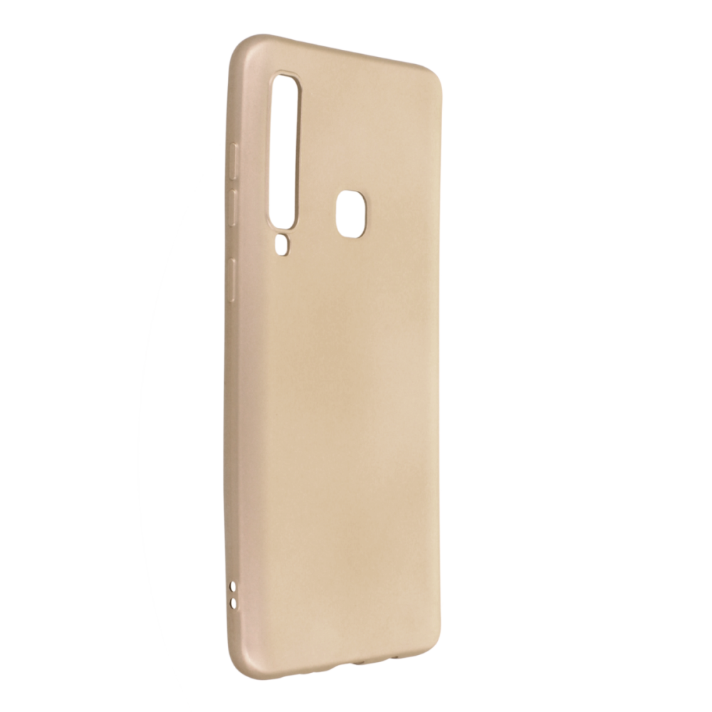 Samsung Galaxy A9 2018 Kılıf First Silikon - Gold