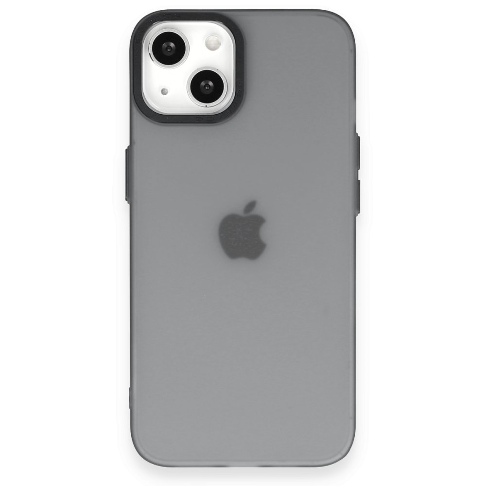  iPhone 15 Kılıf Modos Metal Kapak - Siyah