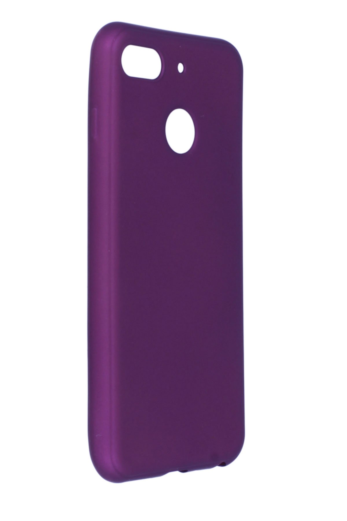  General Mobile GM 8 Go Kılıf First Silikon - Mürdüm