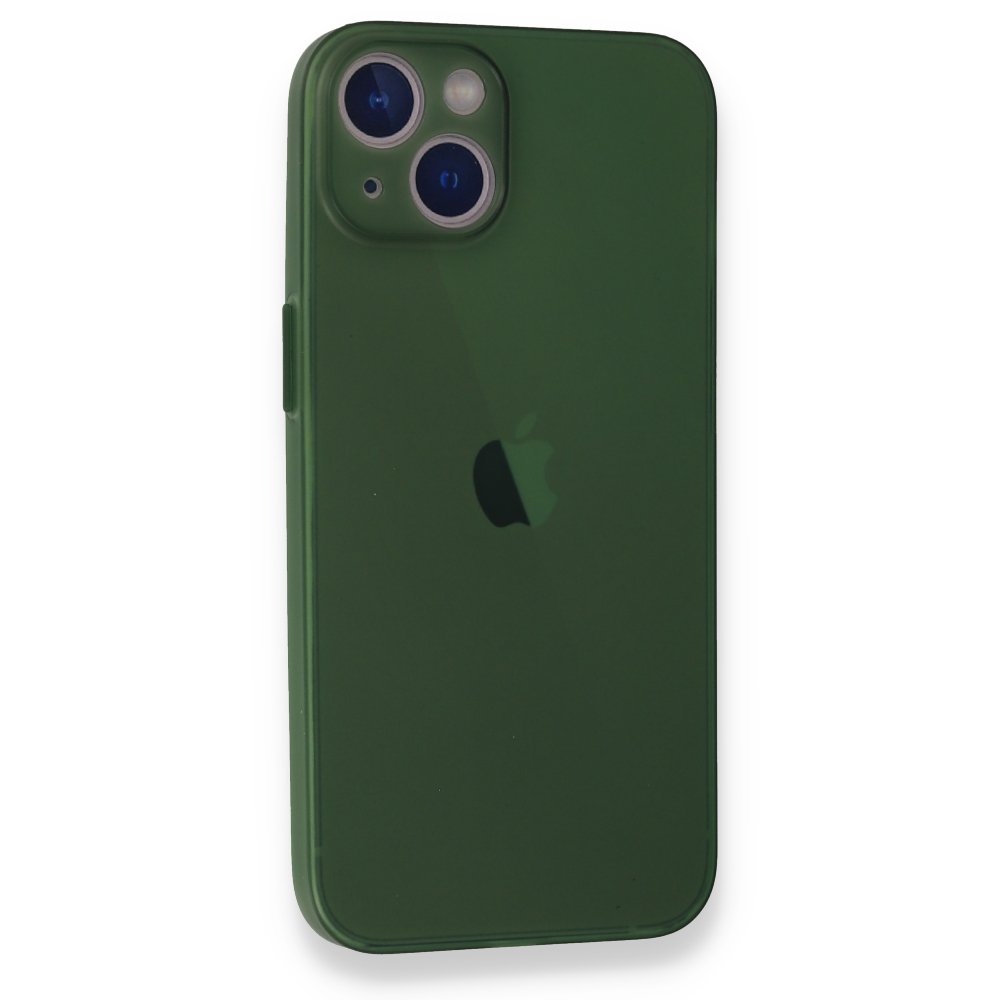 iPhone 14 Plus Kılıf PP Ultra İnce Kapak - Yeşil iPhone 14 Plus Kılıf PP Ultra İnce Kapak - Yeşil
