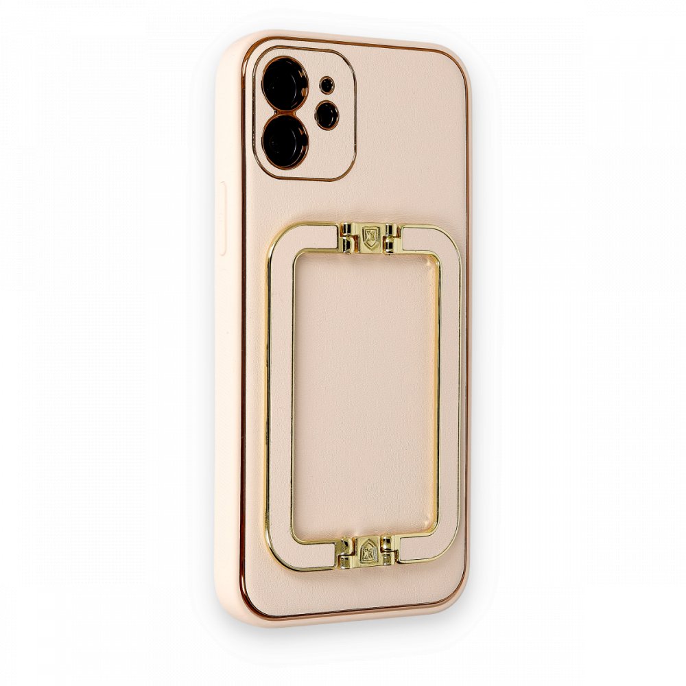 iPhone 12 Kılıf Coco Elit Kapak - Gold iPhone 12 Kılıf Coco Elit Kapak - Gold