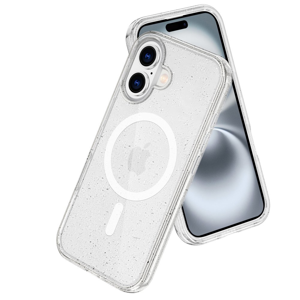iPhone 16 Plus Kılıf Glow Magsafe Kapak - Şeffaf  iPhone 16 Plus Kılıf Glow Magsafe Kapak - Şeffaf