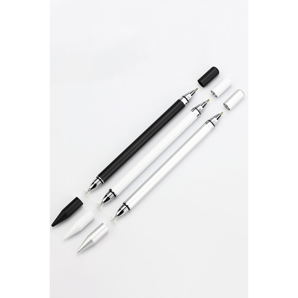 Pen 110 Universal Dokunmatik Stylus Kalem - Beyaz