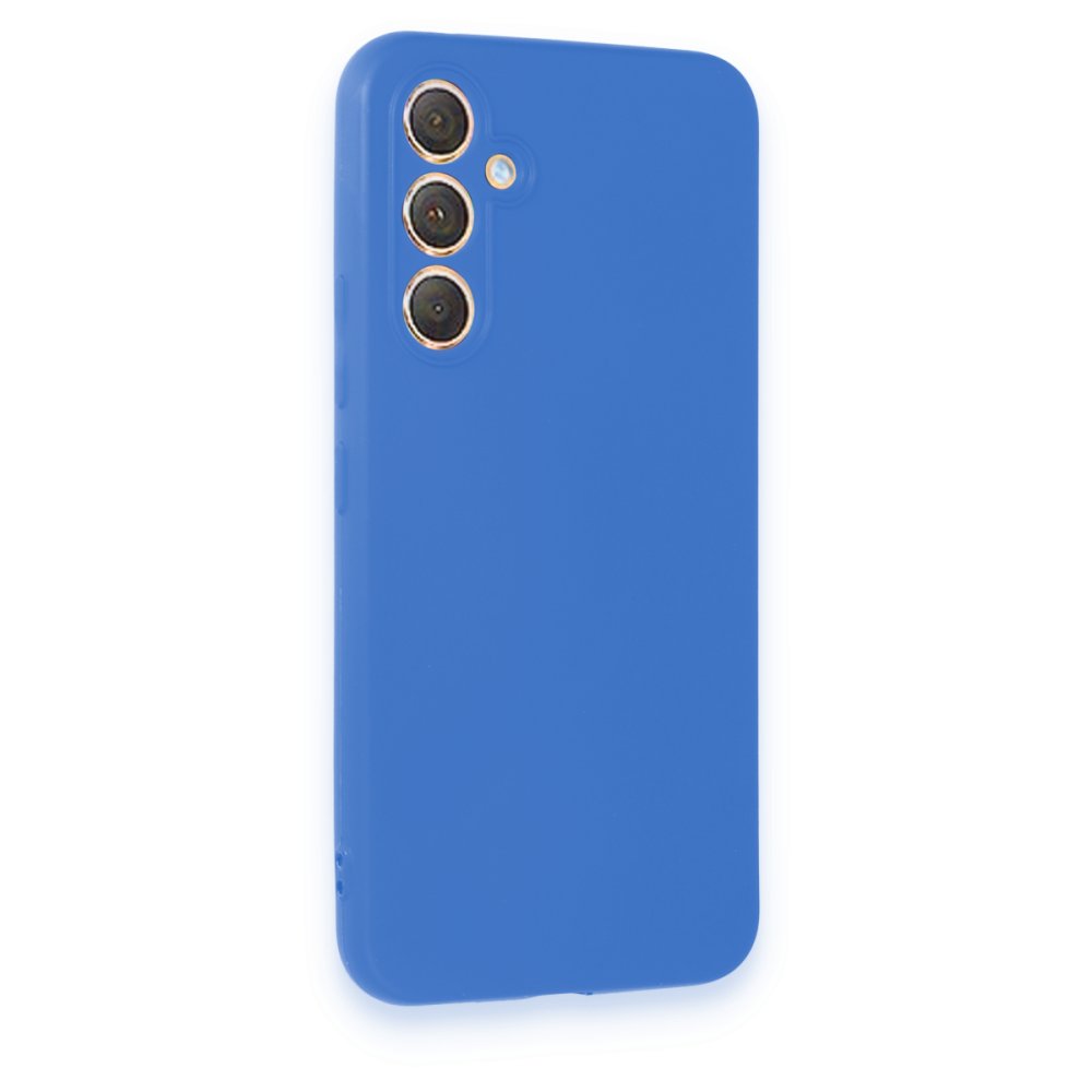  Samsung Galaxy A54 5G Kılıf First Silikon - Mavi
