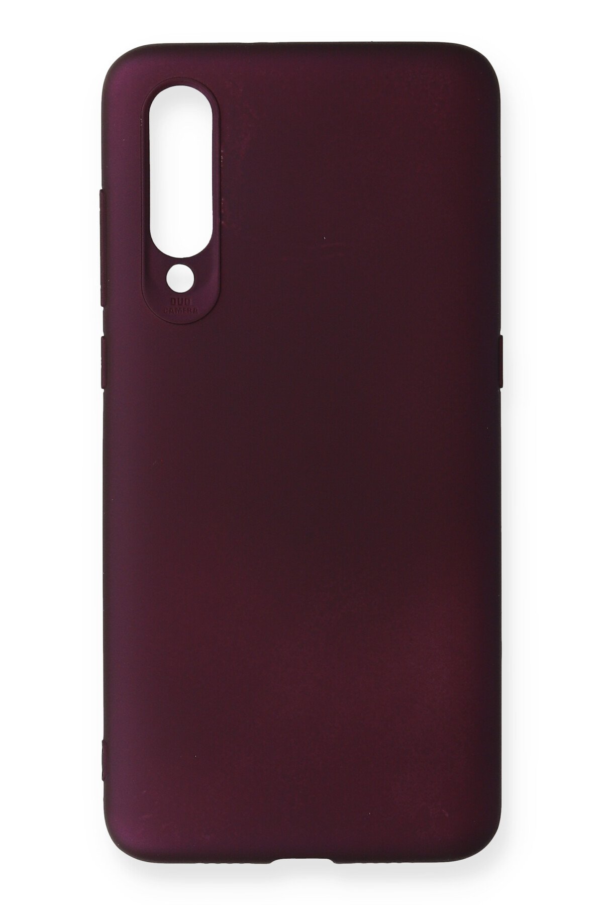  Xiaomi Mi 9 Kılıf First Silikon - Mürdüm