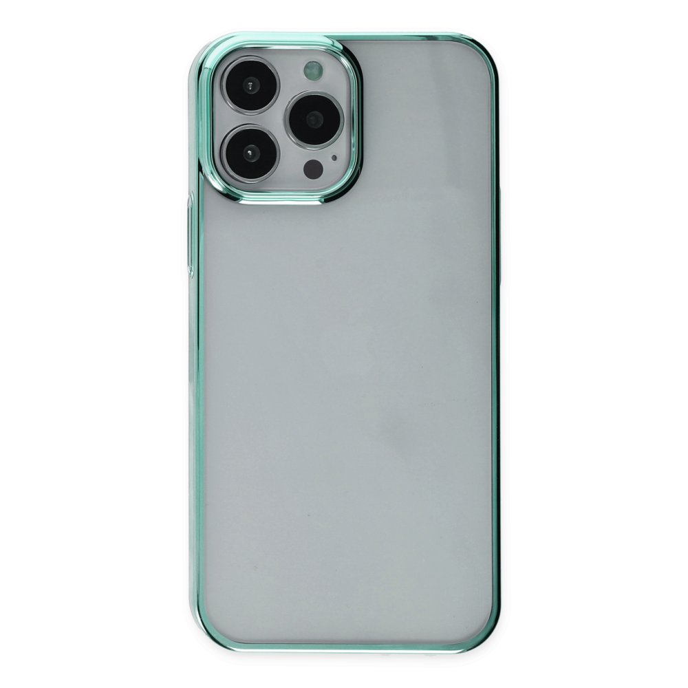  iPhone 14 Pro Max Kılıf Element Silikon - Yeşil