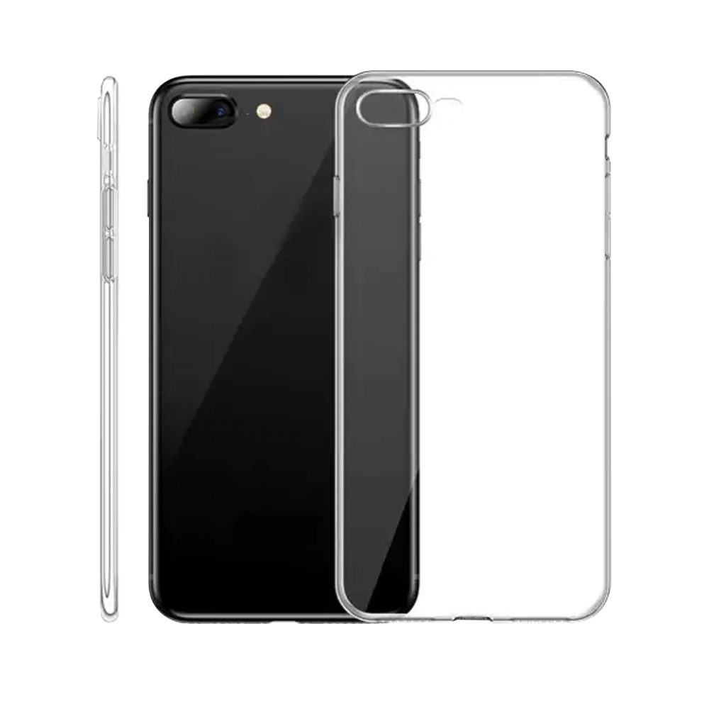 iPhone 8 Plus Kılıf Lüx Şeffaf Silikon