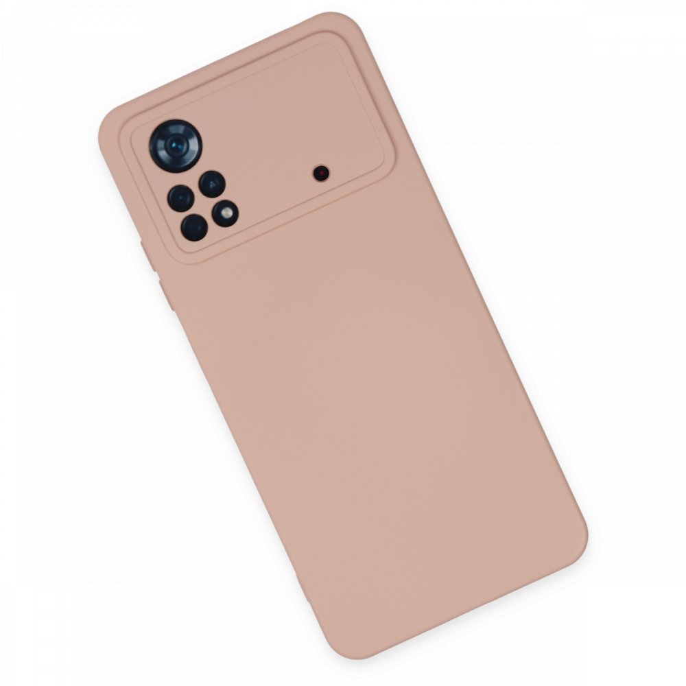  Xiaomi Poco X4 Pro 5G Kılıf Nano içi Kadife Silikon - Pudra