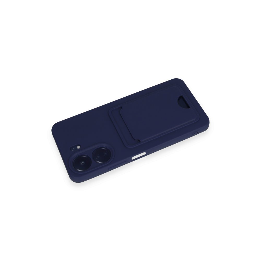 Redmi 13C Kılıf Kelvin Kartvizitli Silikon - Lacivert
