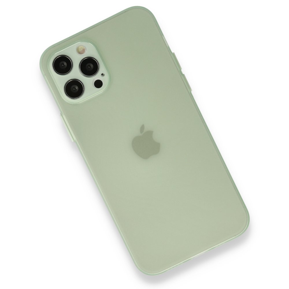  iPhone 12 Pro Max Kılıf Puma Silikon - Açık Yeşil