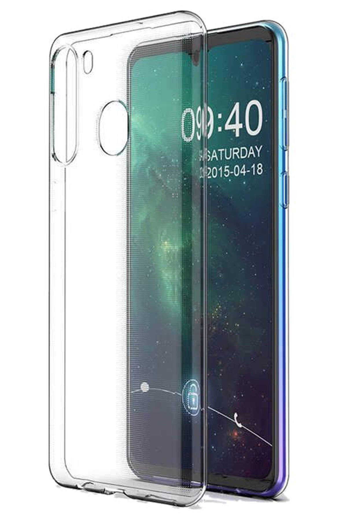  Samsung Galaxy A11 Kılıf Lüx Şeffaf Silikon