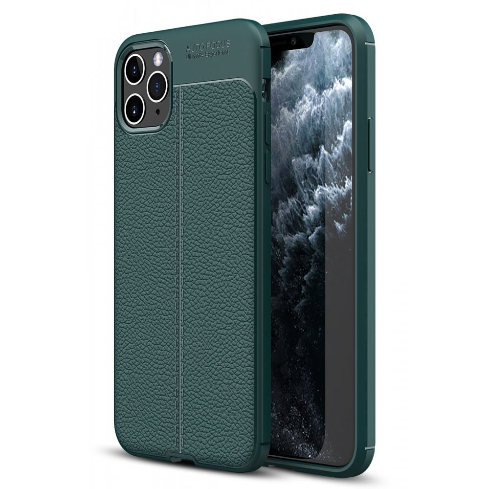 iPhone 11 Pro Max Kılıf Auto Focus Kapak - Yeşil iPhone 11 Pro Max Kılıf Auto Focus Kapak - Yeşil