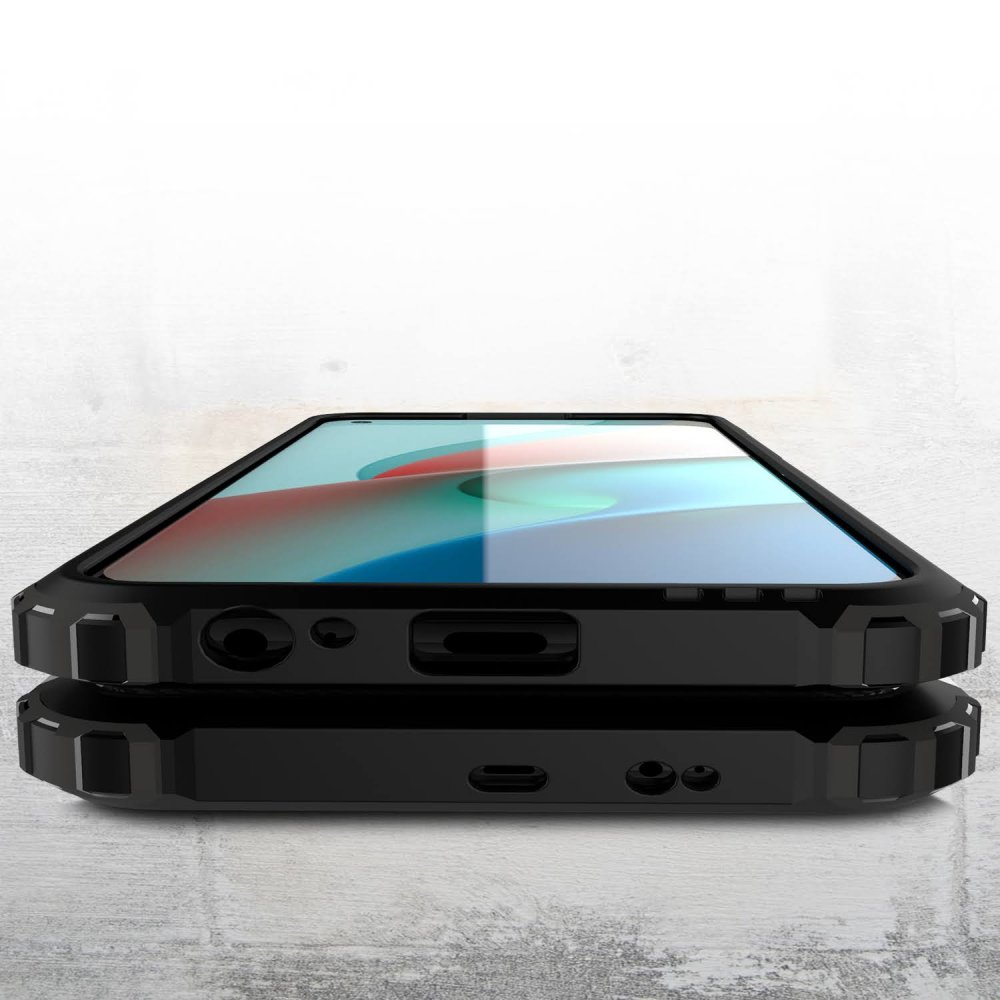 Redmi Note 9 5G Kılıf Tank Silikon Kapak - Gümüş Redmi Note 9 5G Kılıf Tank Silikon Kapak - Gümüş