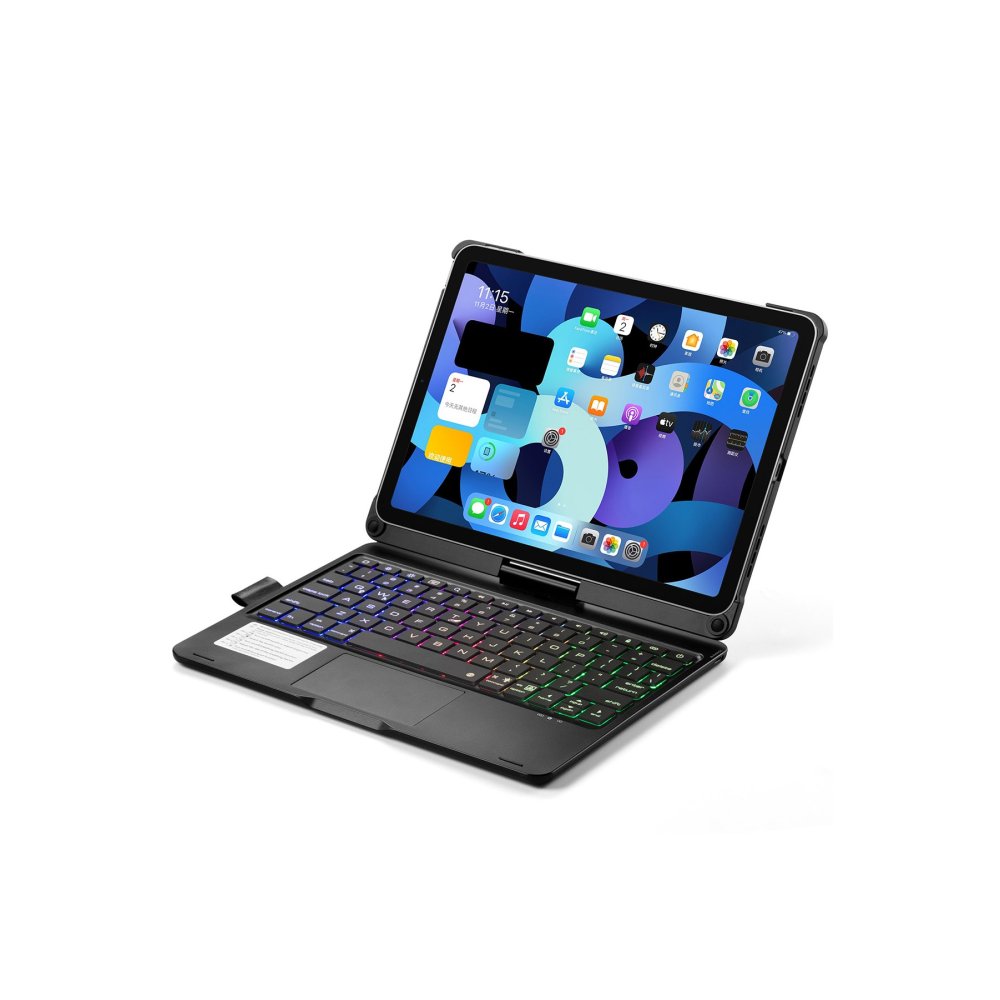iPad Pro 13 (2024) F13 ATS Kılıf Magic Dönen Klavyeli Tablet Kılıf - Siyah iPad Pro 13 (2024) F13 ATS Kılıf Magic Dönen Klavyeli Tablet Kılıf - Siyah