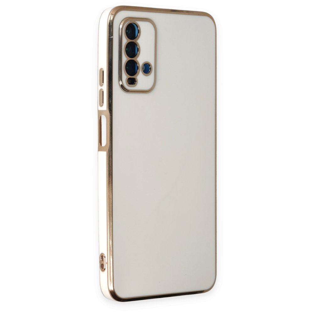 Redmi Note 9 4G Kılıf Volet Silikon - Beyaz