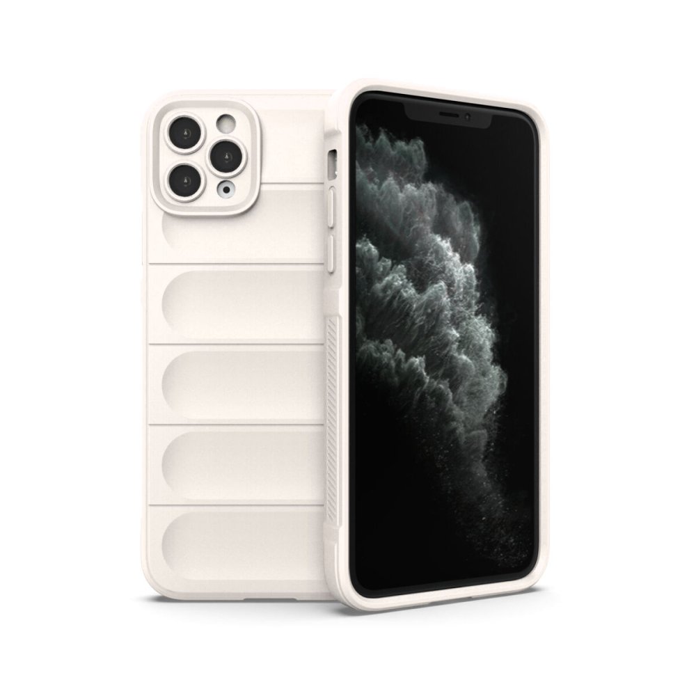  iPhone 11 Pro Max Kılıf Optimum Silikon - Krem