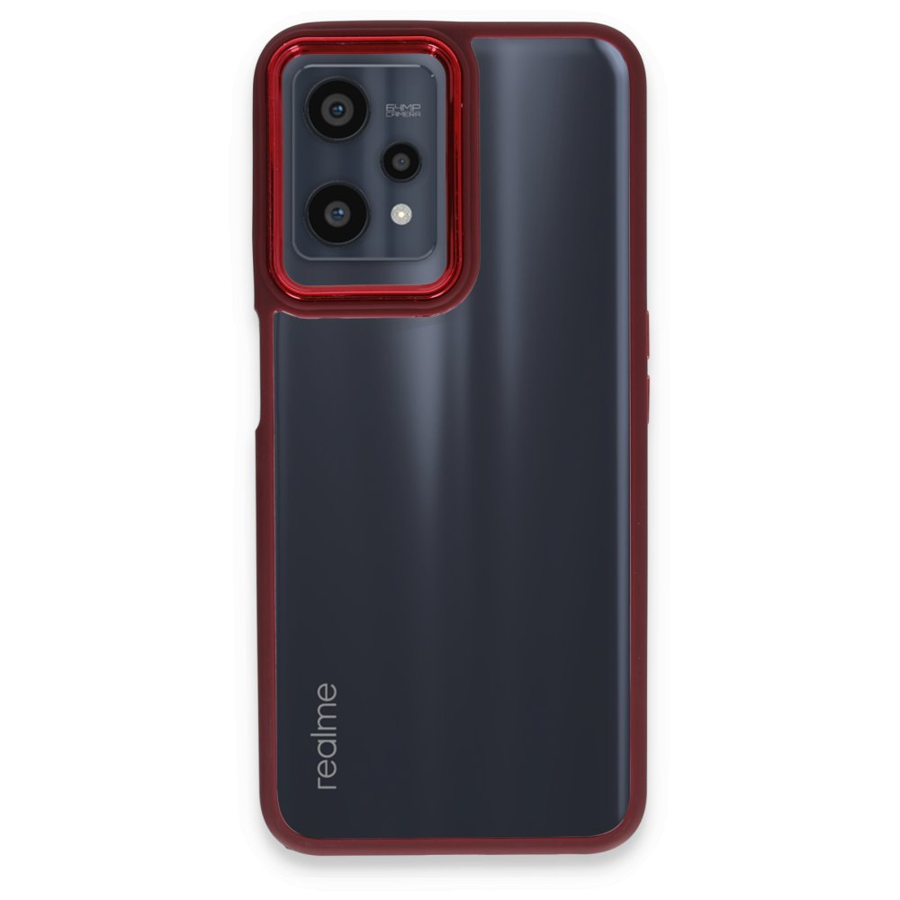 Realme 9 Pro 5G Kılıf Dora Kapak - Kırmızı  Realme 9 Pro 5G Kılıf Dora Kapak - Kırmızı
