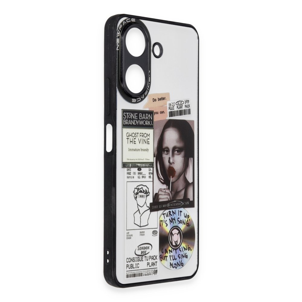  Xiaomi Poco C65 Kılıf Mirror Desenli Kapak - Mirror - 2