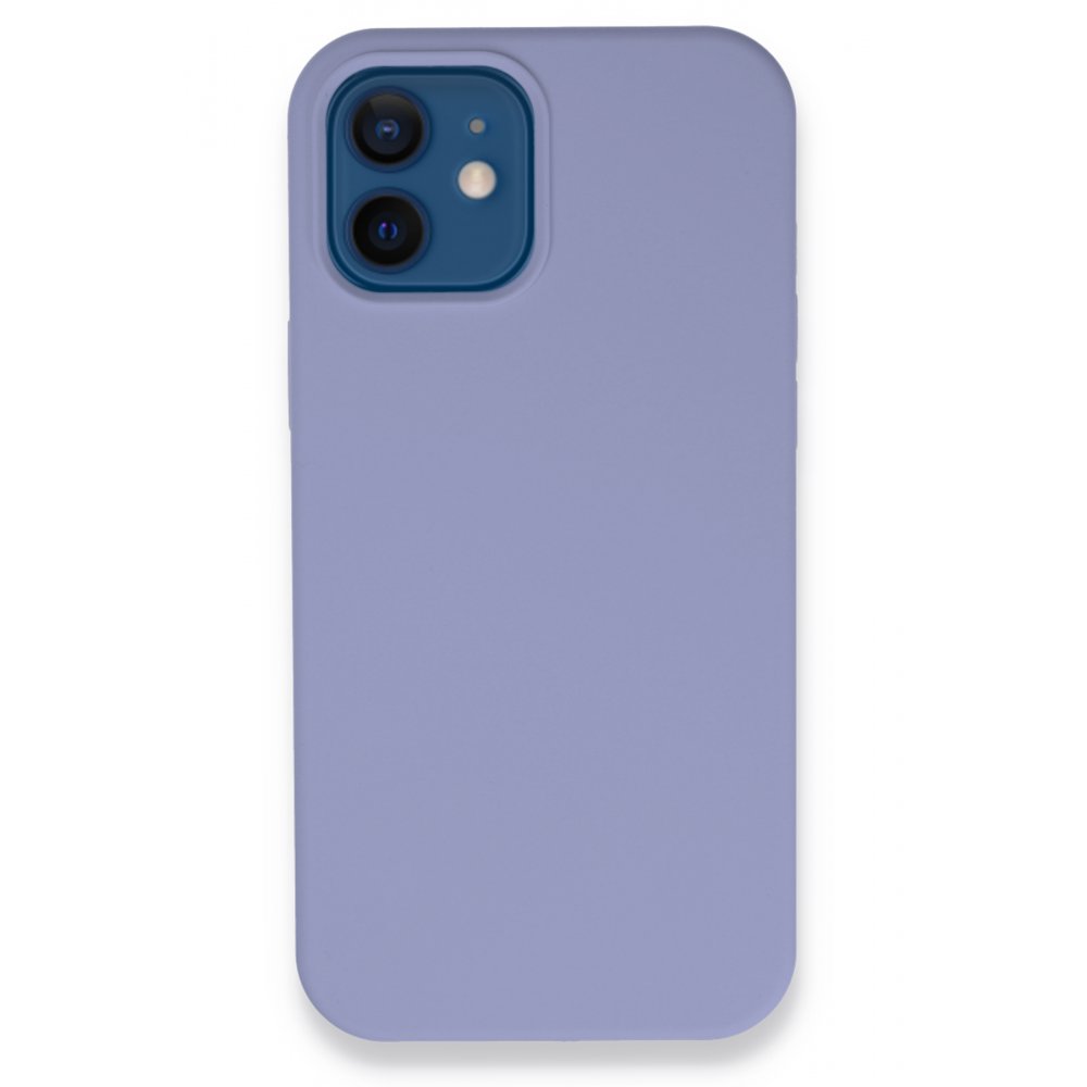  iPhone 12 Kılıf Lansman Legant Silikon - Lila